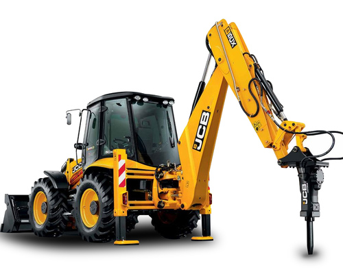 Экскаватор погрузчик JCB 3cx с гидромолотом в аренду